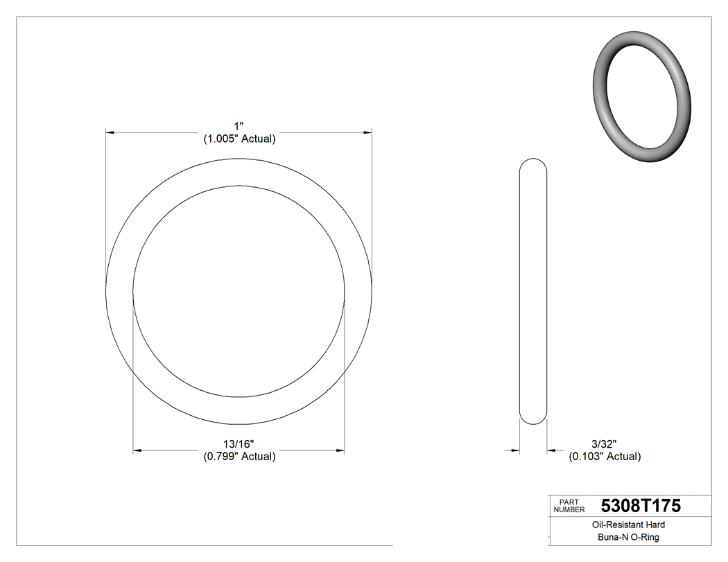 Technical drawing - 5308T175